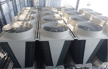 Heat source consolidation for clean rooms
