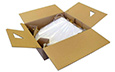 Energy-saving packaging that uses only half the materials