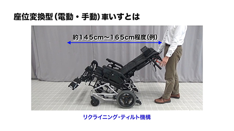 座位変換型（電動・手動）車いすとは