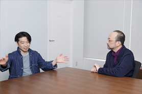 対談の様子